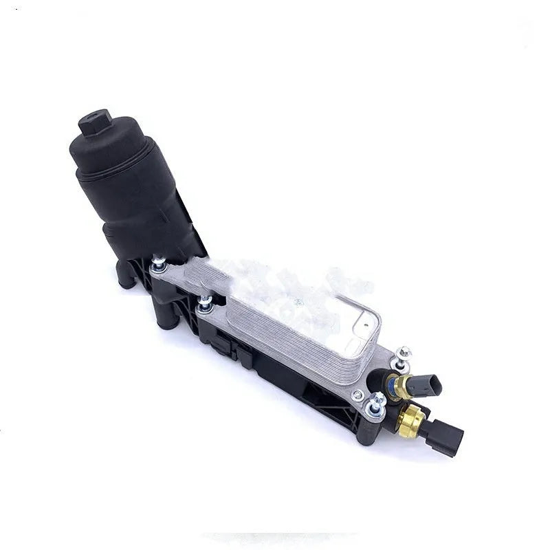 Car oil filter seat with oil cooling for Chrysler part 5184294AE 5184331AC ABS material default colour