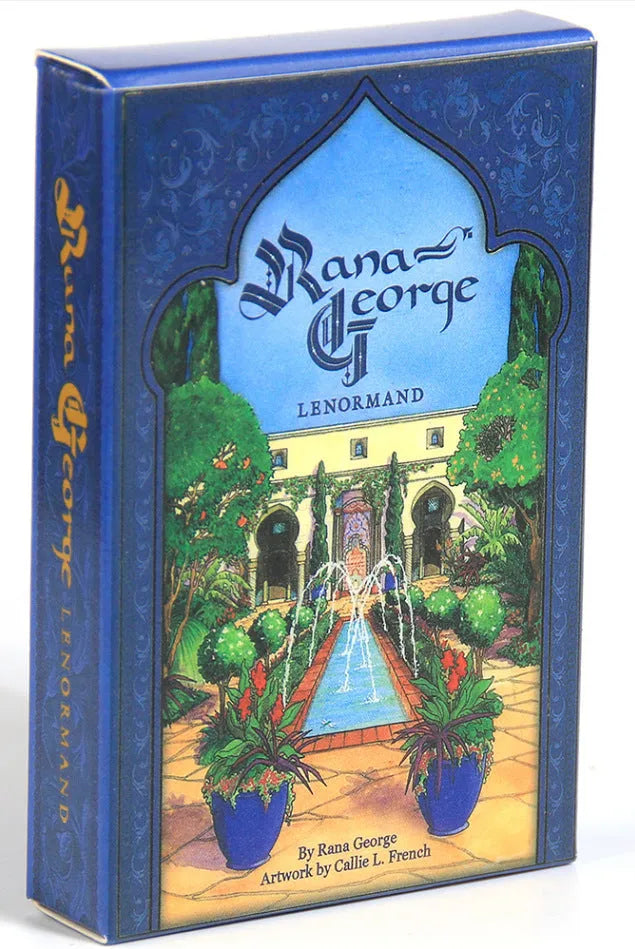English tarot oracle card prism card deck with coated paper, narrow 10.3cm by 6cm cards
