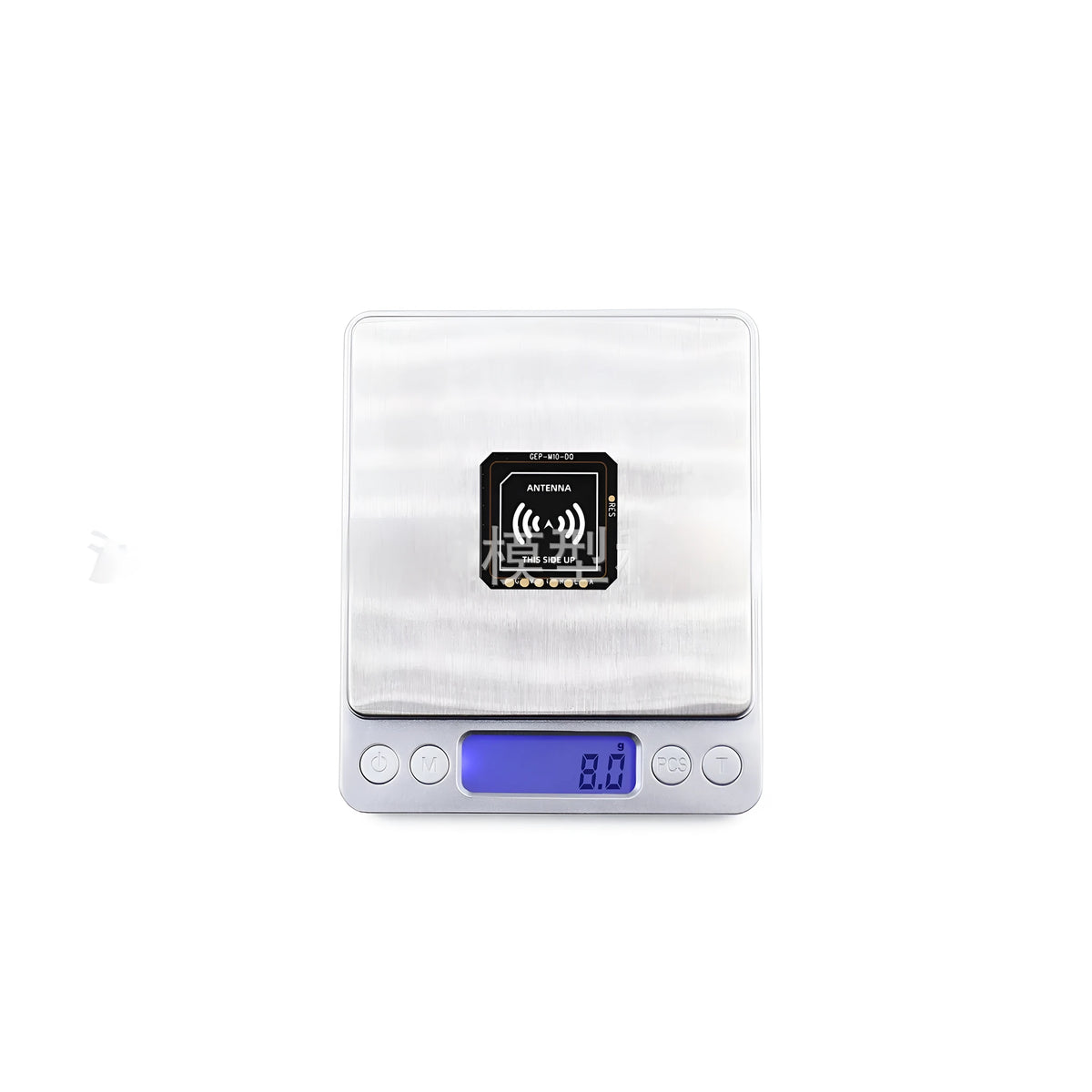 Gepp M10 Series GPS chip board with u-blox M10 specification and onboard load indicator, plastic, colour box.