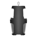 Indoor mosquito killer lamp in black or white with USB charging port and compact 115mm design