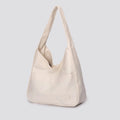 Women's soft black PU leather retro shoulder bag with open pocket and single strap