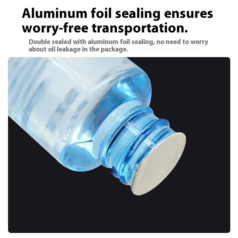 60ml bottle of bicycle chain lubrication oil for mechanical maintenance and rust prevention