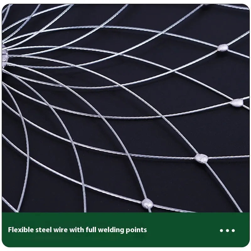 Stainless steel wire automatic opening closing crab net 52cm diameter 20 steel wires for blue crab catching