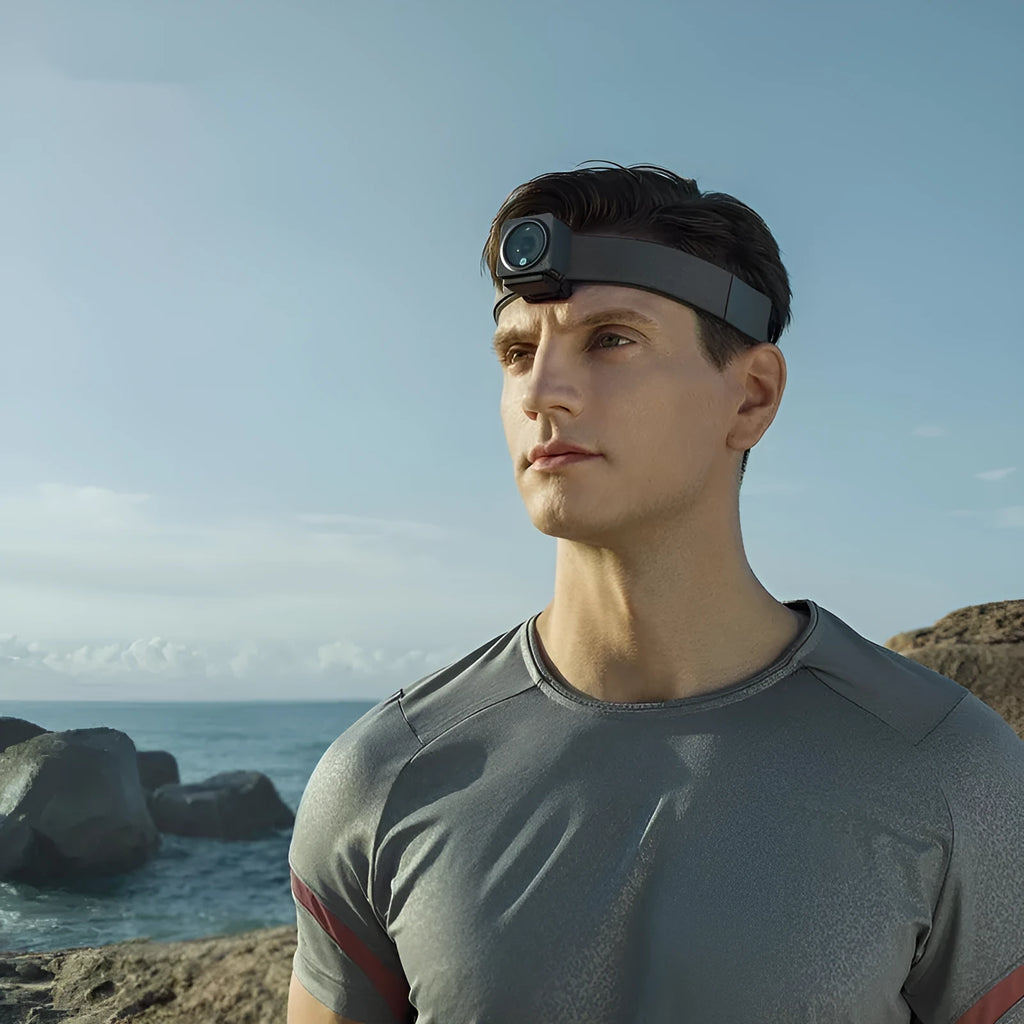 DJI Osmo Action 2 magnetic suction headband in polyester and plastic, original head-mounted accessory