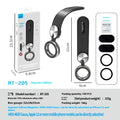 Car magnetic phone holder with folding design in RT025 Classic Edition mounted on vehicle air vent