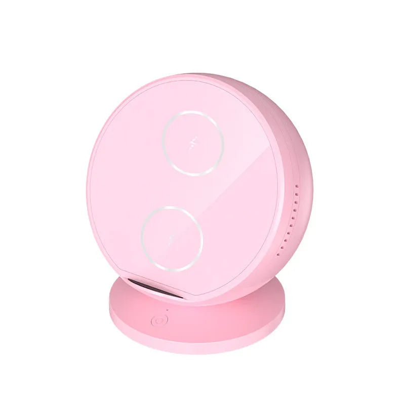 XC-11 wireless charging phone holder with Bluetooth speaker in four colour options