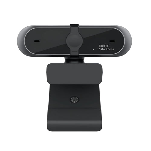 1080P black conference video webcam with 2MP USB 2.0 3.0 sensor for computer video calls