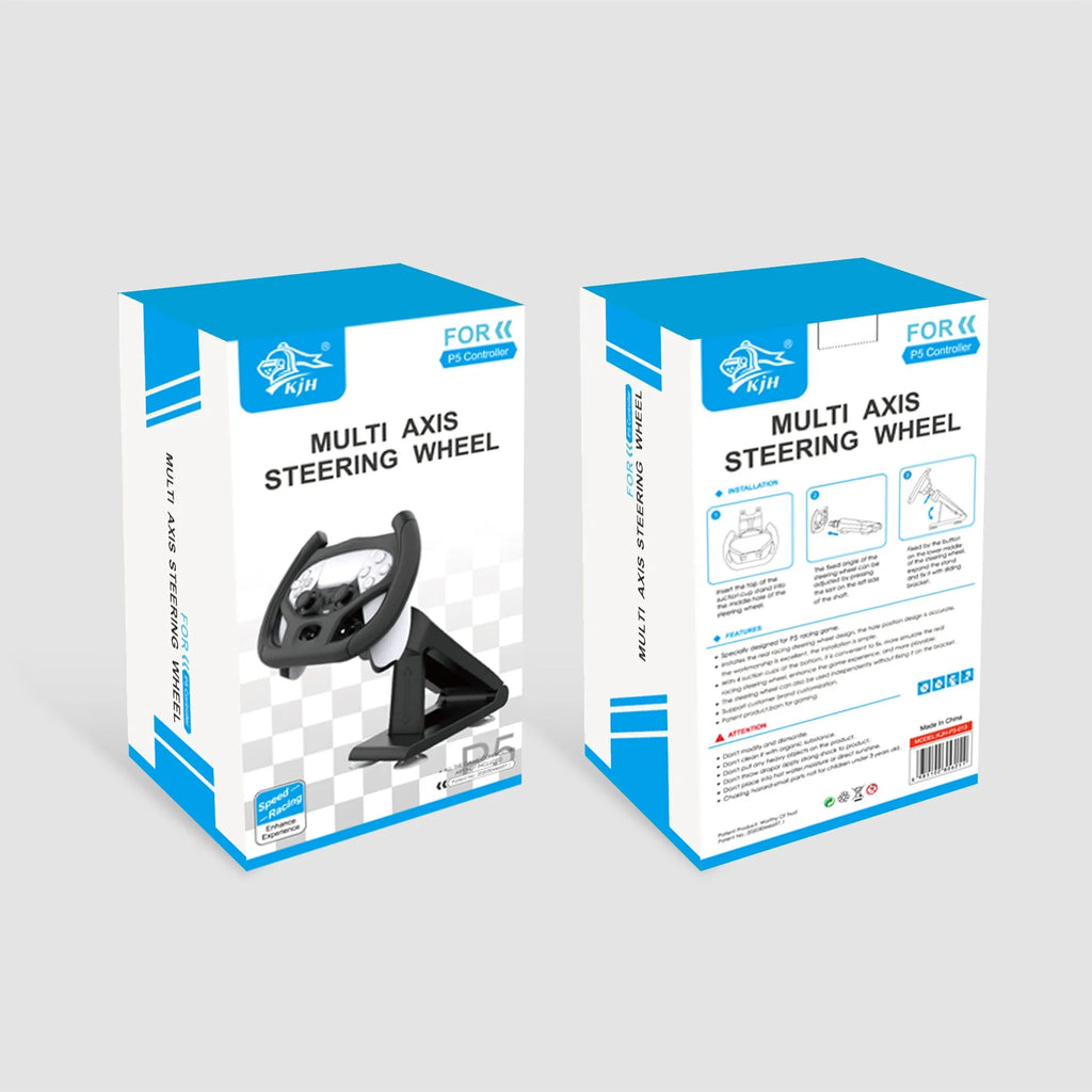 Black ABS plastic steering wheel bracket with suction cup for attaching to smartphone screens
