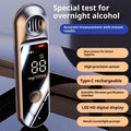 Small Wine 1100 alcohol breath tester with voice function and Type-C charging port