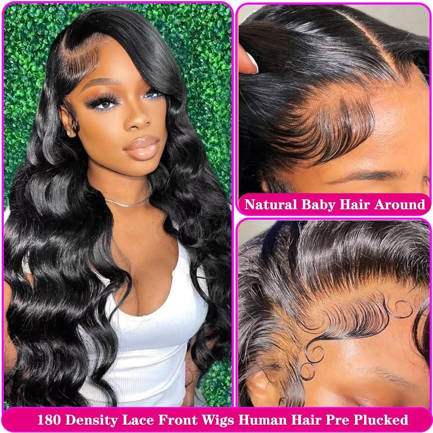 Black synthetic curly wig with 22-inch length and mesh lace cap