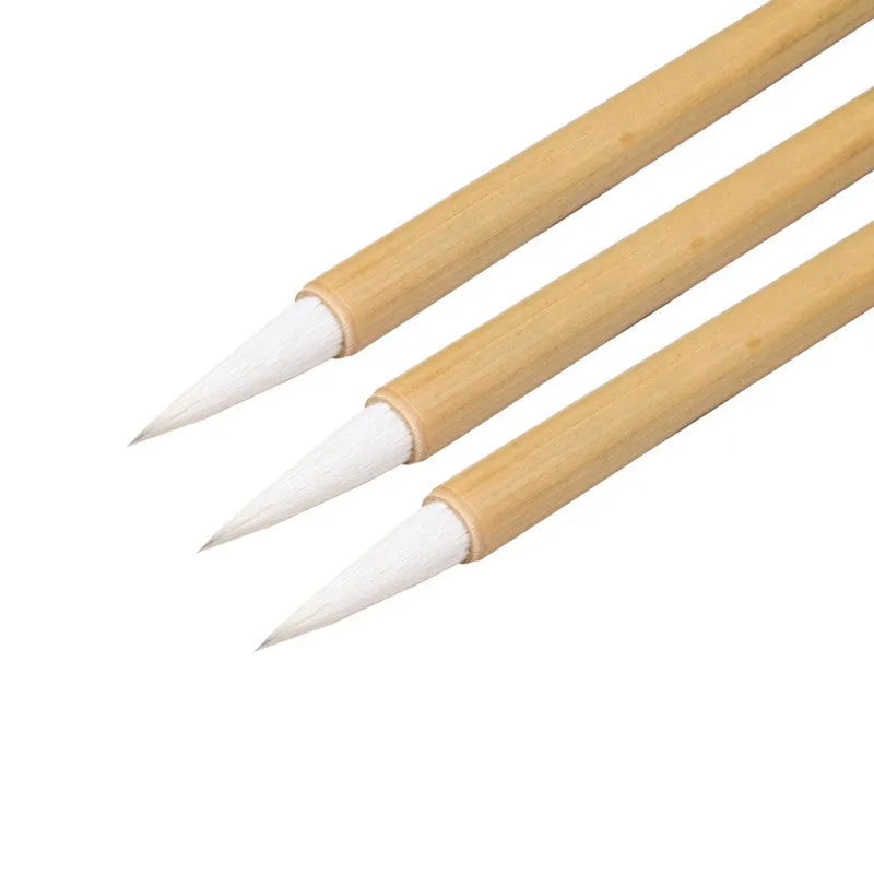Chinese painting brush with Yang Hao Jia Jian nib and bamboo handle in Large, Medium or Small option