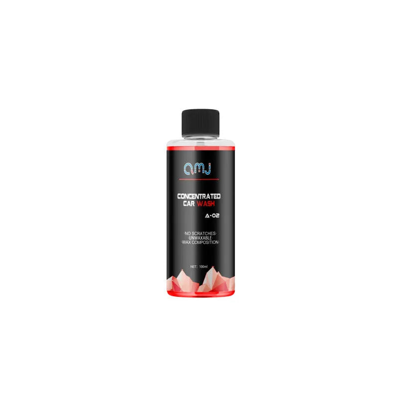 100ml bottle of super concentrated high foam car cleaning detergent
