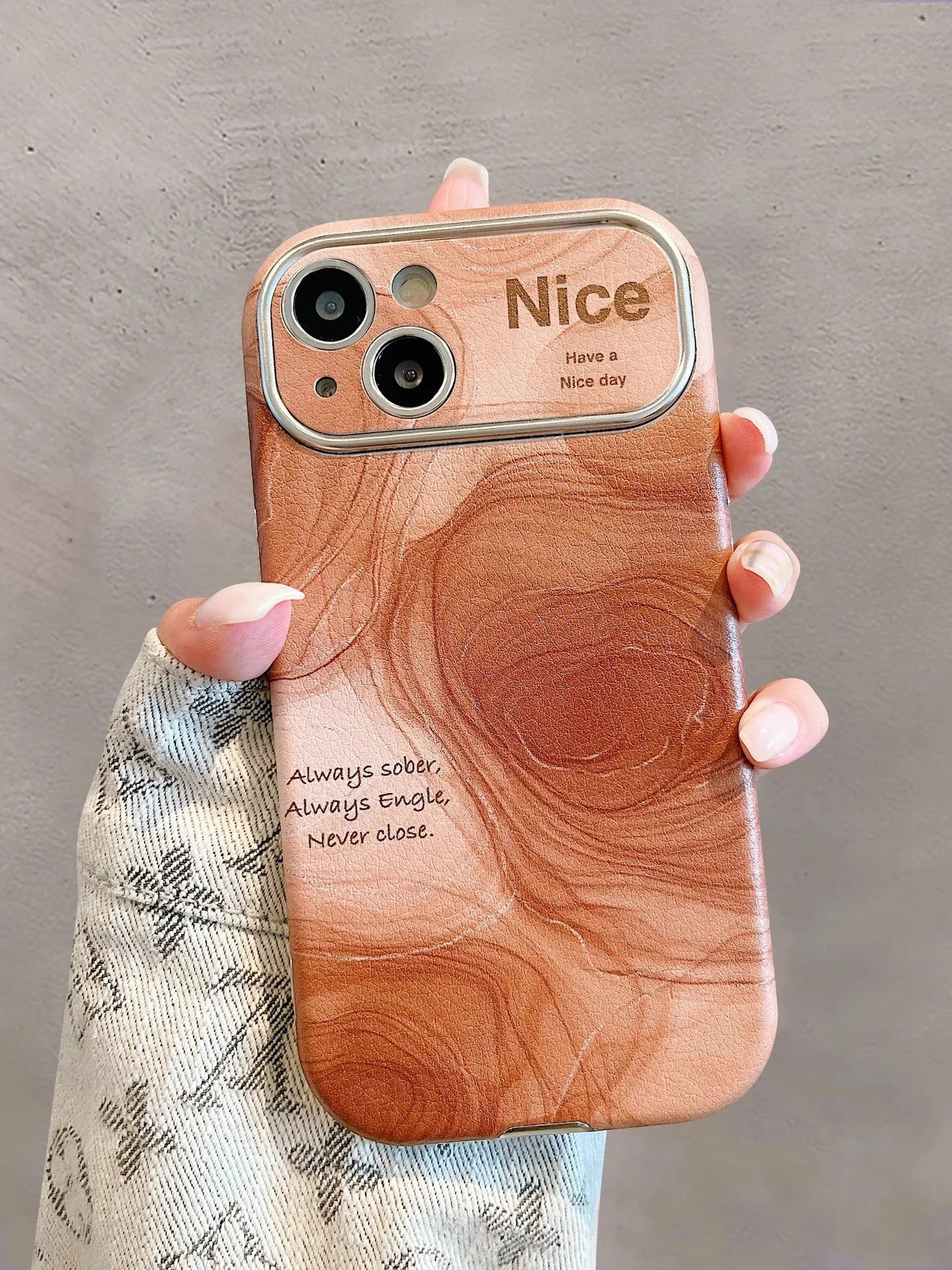 Large window veneer silicone phone case with three-dimensional relief craft, shockproof, in Gray and White colour