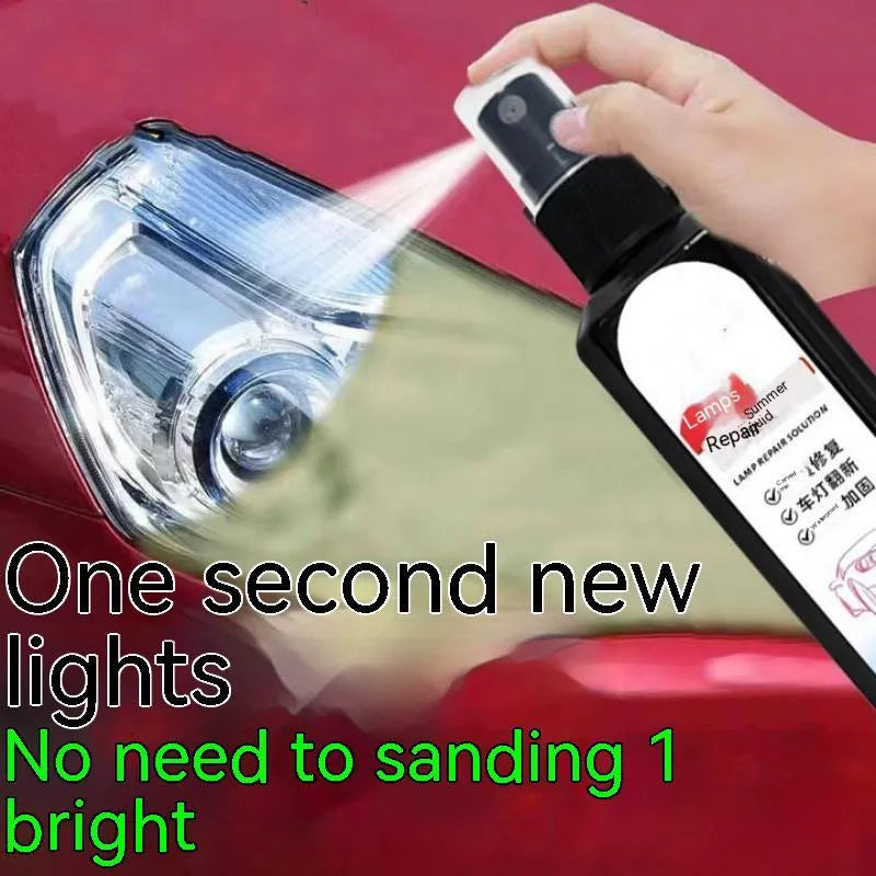 100ml bottle of car headlight renovation liquid for plastic headlight restoration