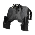 Mobile phone gaming handle with ergonomic grips in black colour