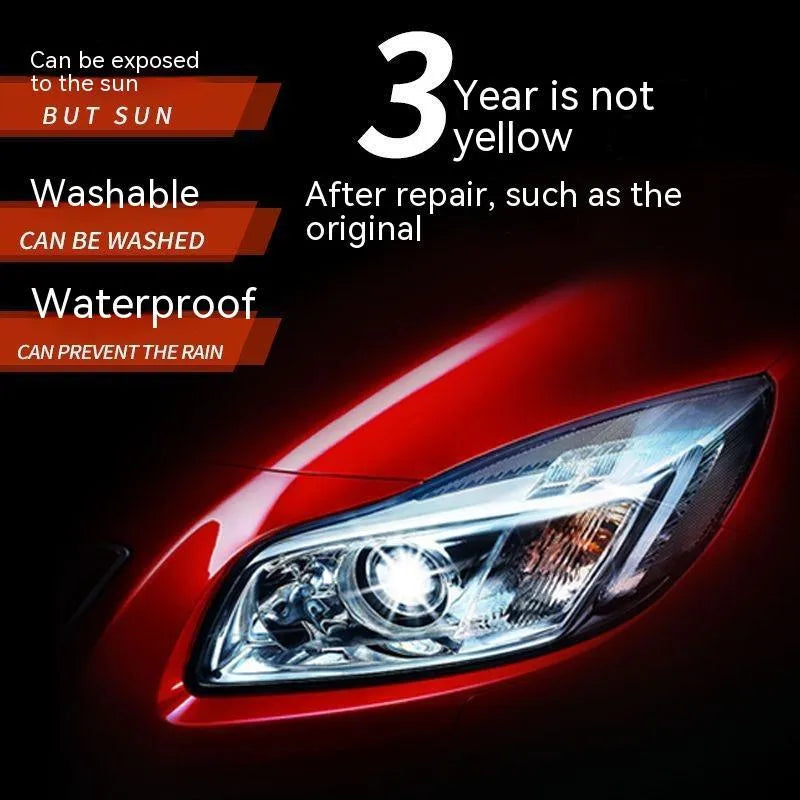 100ml bottle of car headlight renovation liquid for plastic headlight restoration