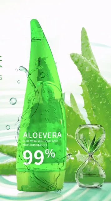 260g aloe gel face cream from Ox Horn Aloe series in white bottle with green label