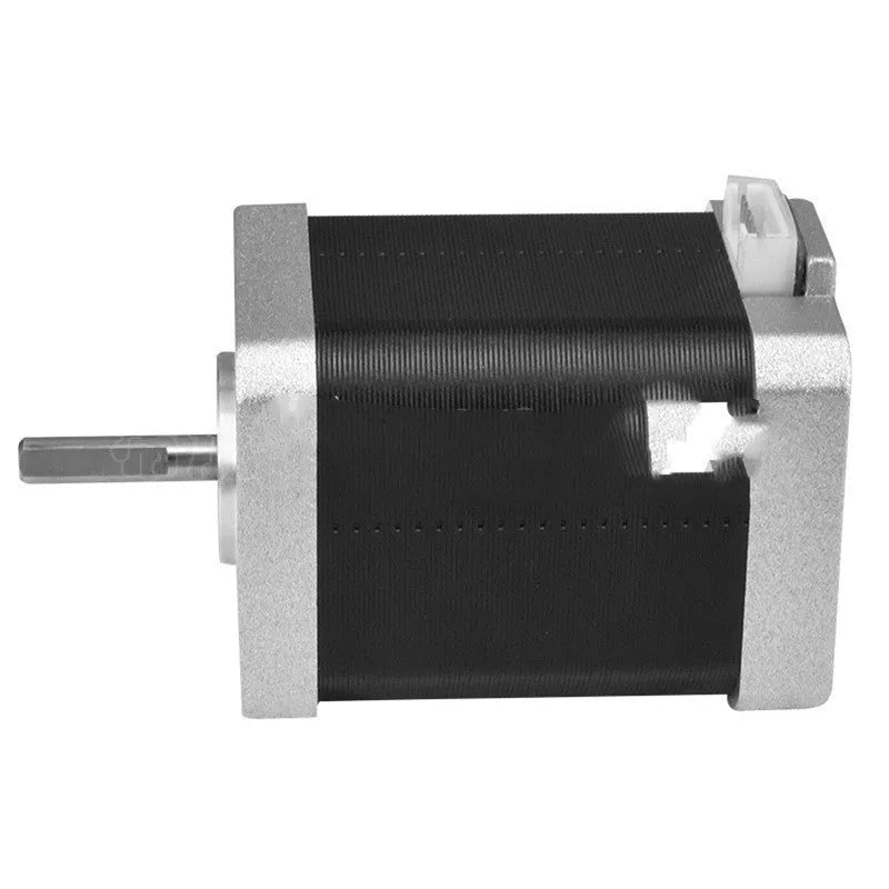 Black 2-phase stepper motor 60mm height for 3D printer DIY build with 4-wire connector