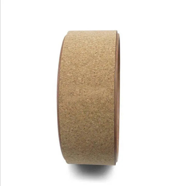 Yoga wheel made from ABS and TPE in a 13x32.5 cm size for back bending