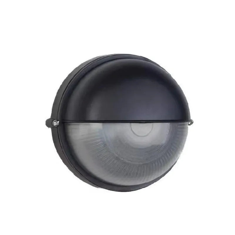 Retro American aisle decoration wall lamp in aluminium finish with warm light, 210mm overall size