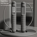 ABS plastic skipping rope with bearings available in black pink and green for fitness fat reduction