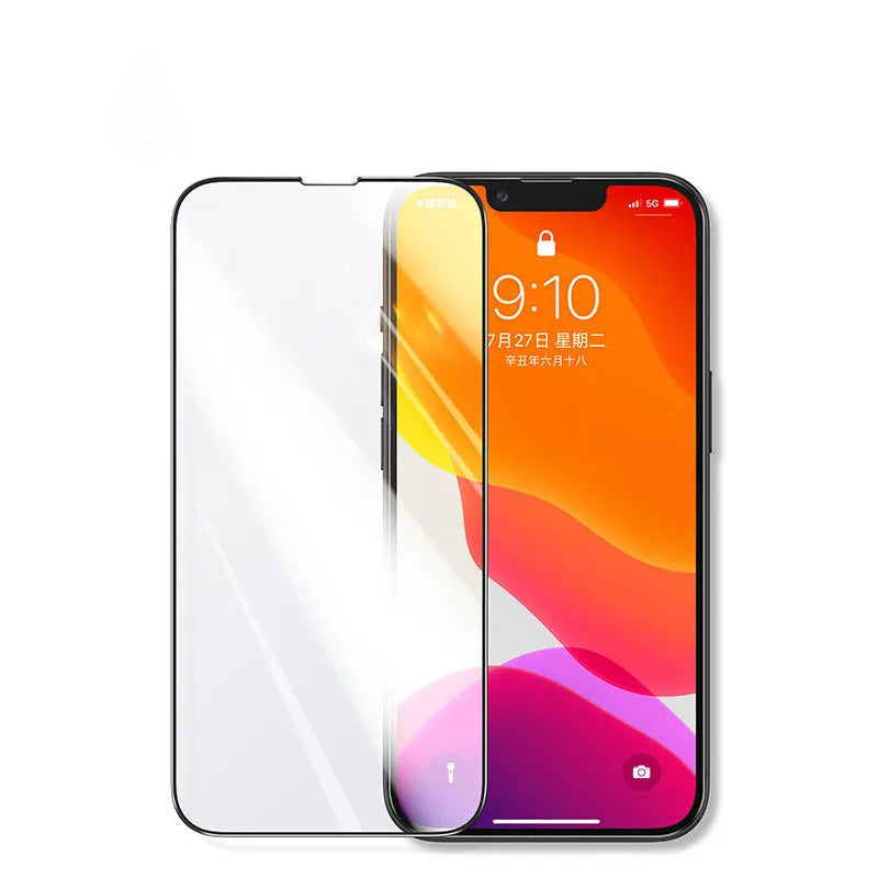 Tempered glass screen protector for iPhone, full screen HD 9D ultra-clear, 3-pack