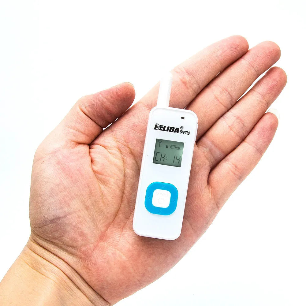Mini walkie talkie hanging ear model in picture colour, 92x27x14mm, 2W output