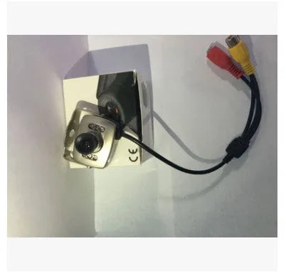 Mini wired analog camera with metal housing and 3.6mm lens for security monitoring