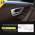 BMW 5 Series F10 F11 interior door handle decorative trim strips set of four pieces