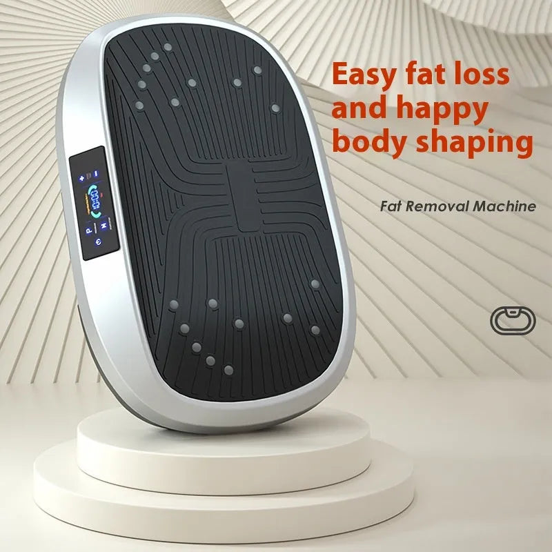 Vibration body shaping power plate 180W 220V with EU or UK plug for home fitness and belly contracting