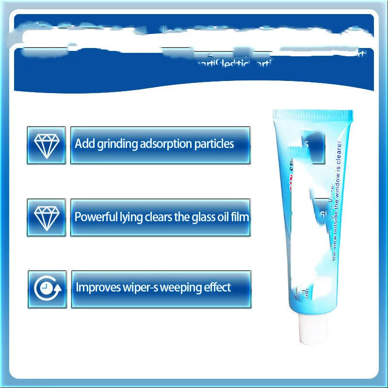 15ml automotive glass rainproof agent in white bottle with English packaging for windscreen water-repellent treatment