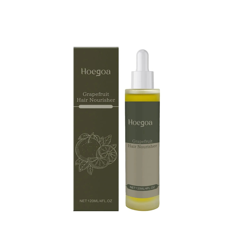 120ml bottle of grapefruit hair conditioner with natural oils for damaged hair treatment