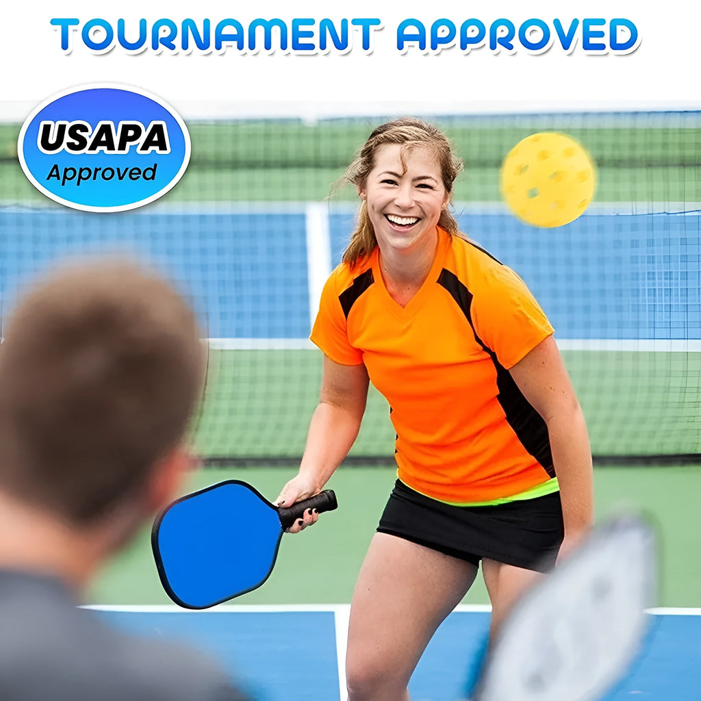 Poplar Peak wooden table tennis racket and pickleball paddle for adult sports training