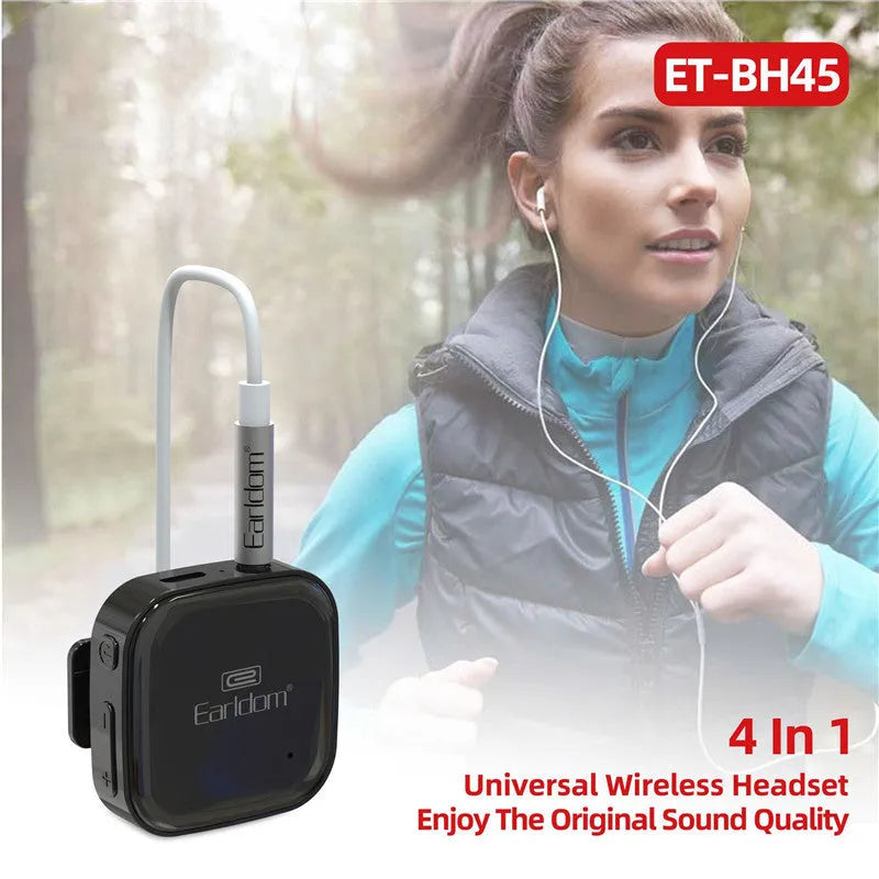 Bluetooth lavalier headset with wireless connectivity and voice control functionality in multiple colour options