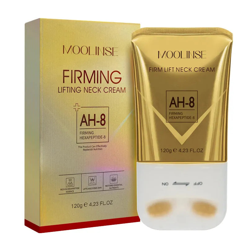 120ml jar of neck roller cream for massage application
