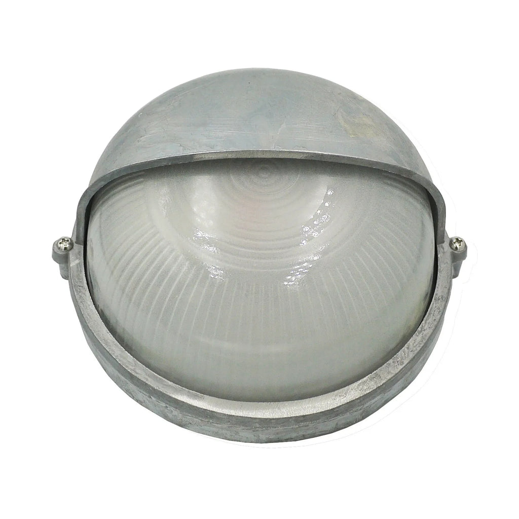 Retro American aisle decoration wall lamp in aluminium finish with warm light, 210mm overall size