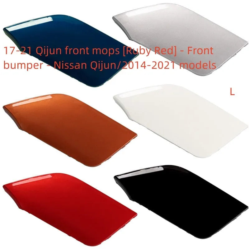 Nissan Qashqai front bumper replacement cover for 2014-2021 models in plastic.