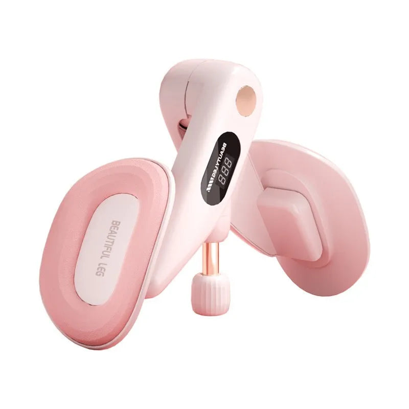Pelvic floor muscle training device with digital counter in grey colour