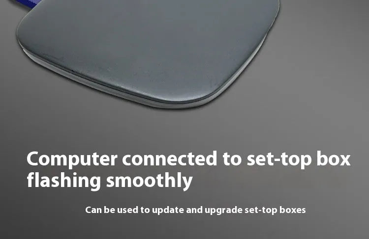 USB 3.0 public-to-public data cable with nickel-plated connectors for mobile hard disk boxes