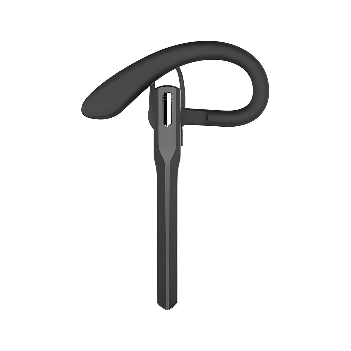 Black wireless sports Bluetooth headset with Bluetooth 5.0, stereo sound, and hanging ear type design