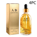 Firming and lifting skin care essence 100ml gold liquid with ginseng and cordyceps extracts