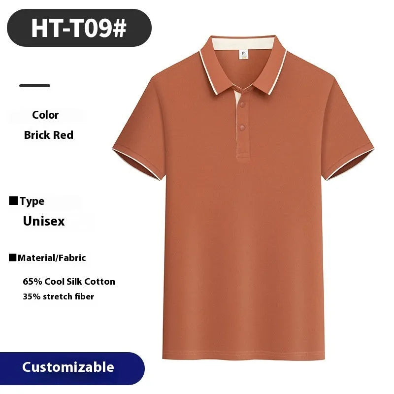 Solid colour viscose short sleeve overalls with lapel collar in pullover style on hanger