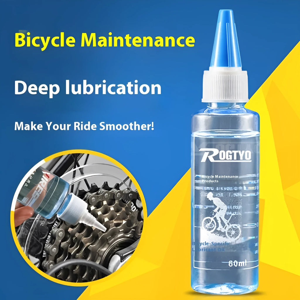 60ml bottle of bicycle chain lubrication oil for mechanical maintenance and rust prevention