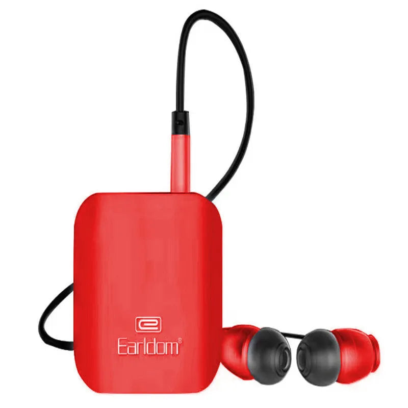 Bluetooth lavalier headset with wireless connectivity and voice control functionality in multiple colour options