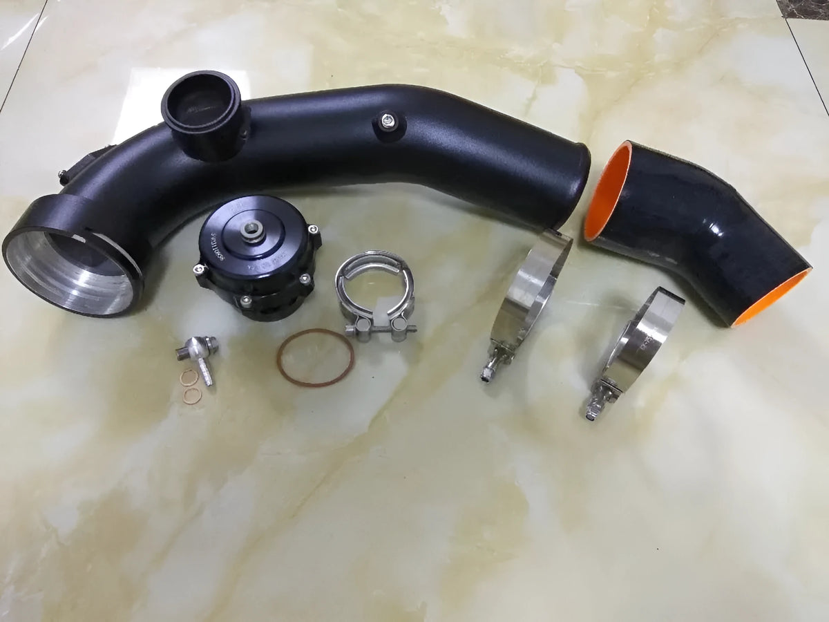 50mm intake pipe kit for N54 E88 E90, 2.087kg set, neutral carton 43x18.5x18cm
