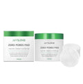 Pack of 70 moisturising and cleaning skincare pads with lactic acid and hyaluronate