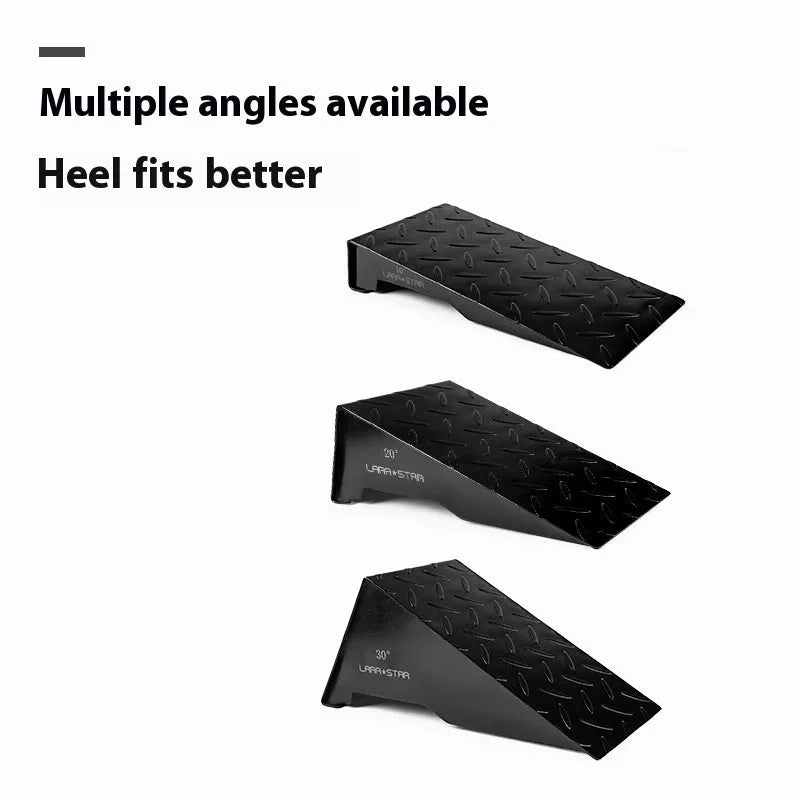 Black iron squat foot pad hard pull auxiliary force generator for fitness equipment