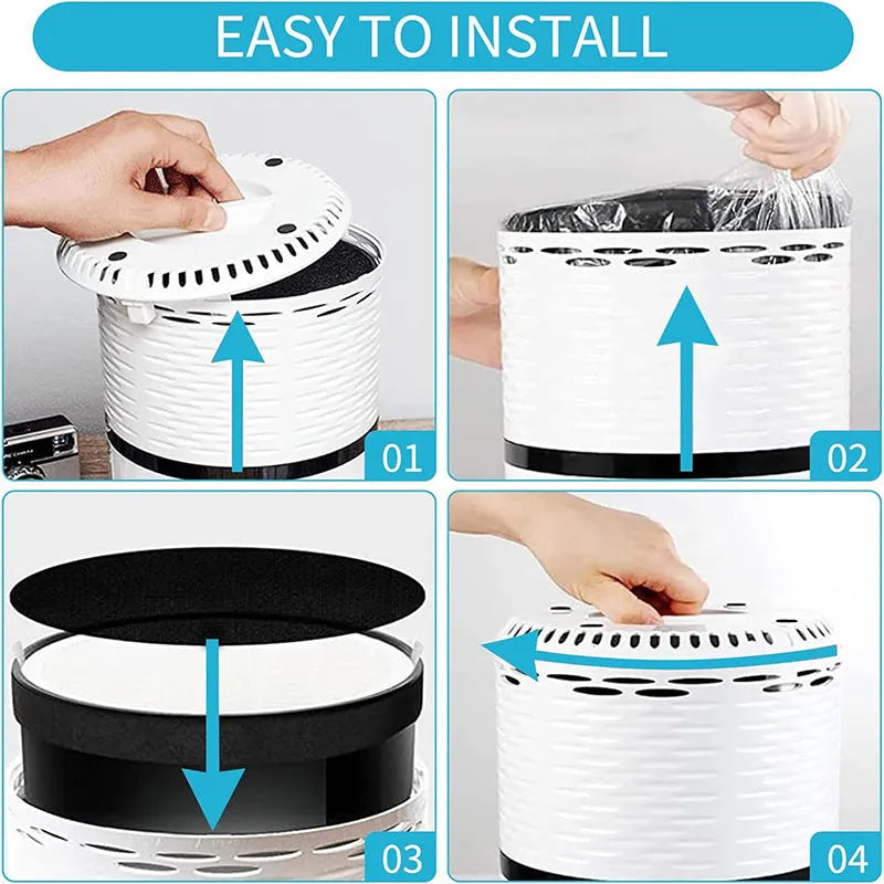 Levoit LV-H132 air purifier replacement filter kit showing filter screen and pre-filter cotton.