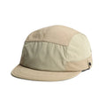 Breathable dome summer cap with soft tongue peak in quick-drying polyester fabric