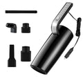 Mini car vacuum cleaner in black with 4500Pa suction and 5m cable